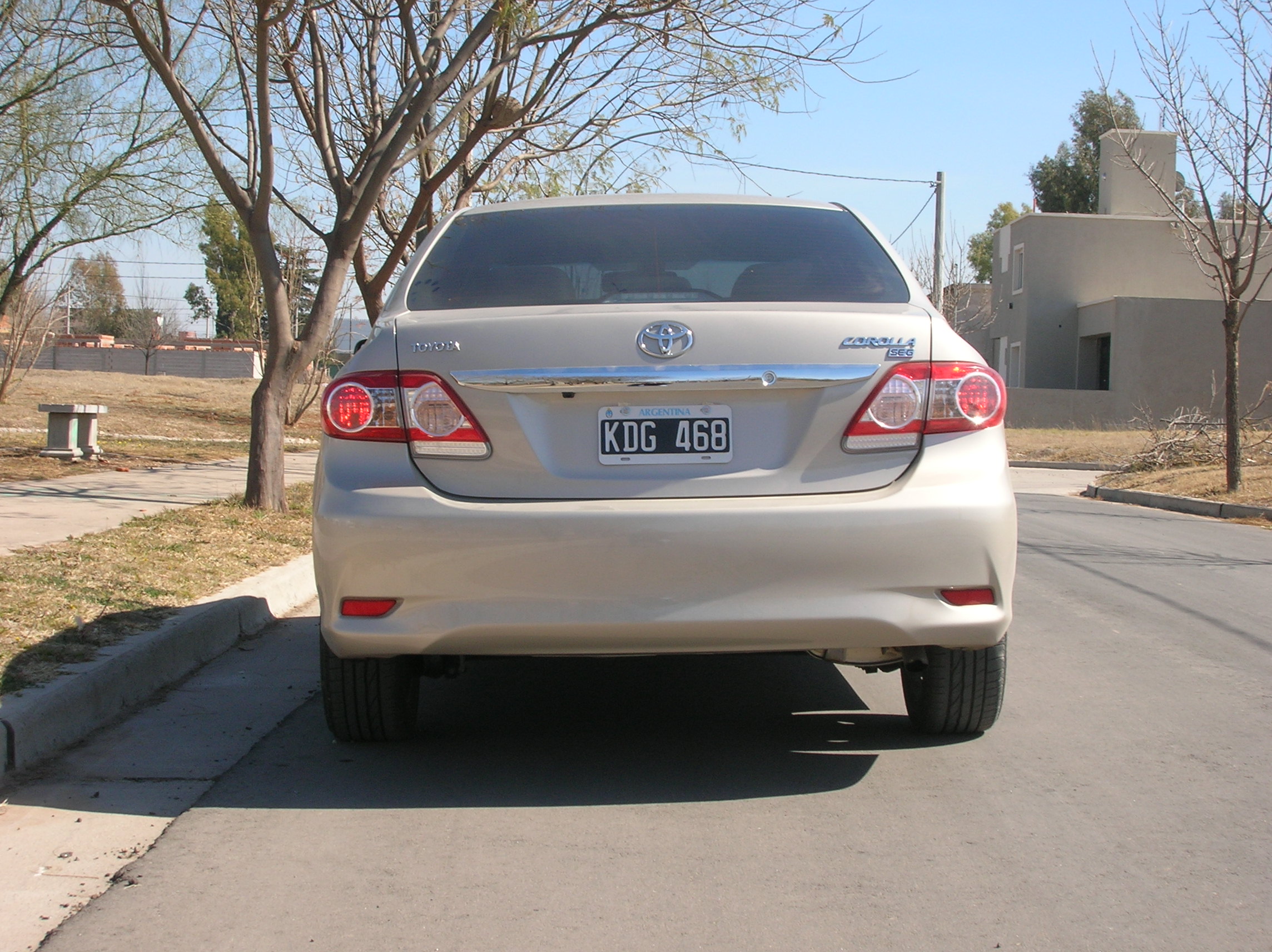 Toyota corolla seg 2011