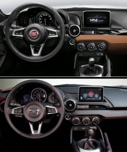 Fiat 124 Spider vs Mazda MX-5