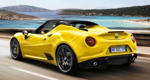 Alfa Romeo 4C cabrio