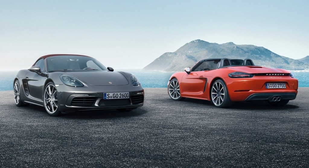 Porsche 718 Boxster 2016