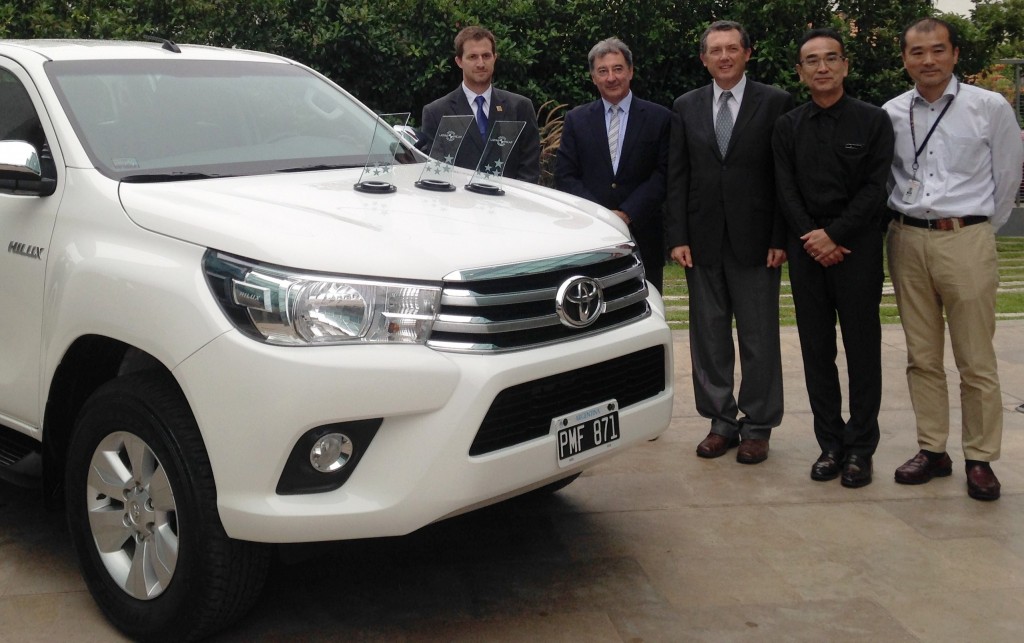 Toyota Hilux Premiada por LatinNCAP