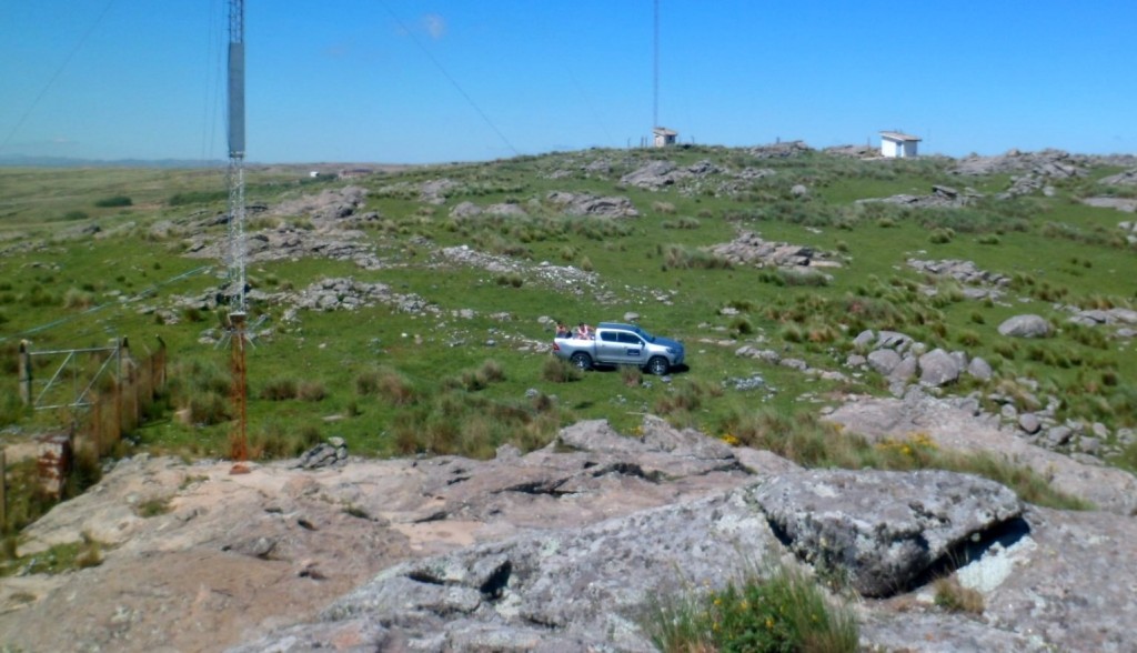 La Hilux en las Altas Cumbres cordobesas