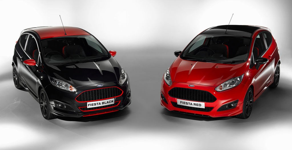 Ford Fiesta Black y Red Edition