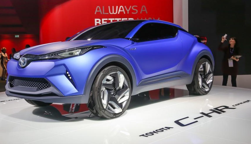 Toyota CH-R Concept, previo al actual