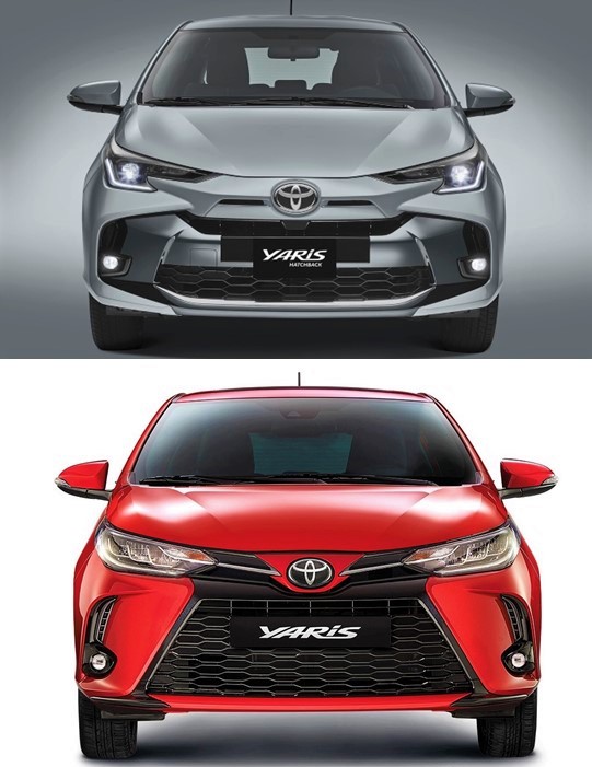 2023 - El Toyota Yaris adopta un nuevo restyling y cambios en el interior en Tailandia (Marzo 2023) Toyota_Yaris_2024-8